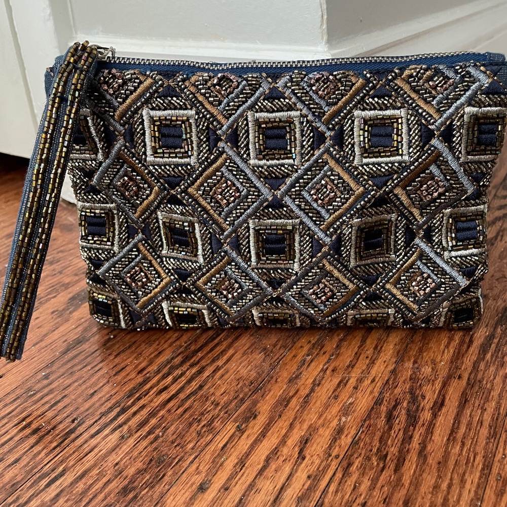 Beaded Wristlet